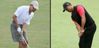 Beraber golf oynadılar