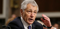 Pentagon'un başına Chuck Hagel getirildi