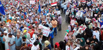 Kahire'de Mursi'ye destek mitingi