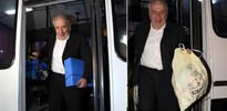 Çöp torbasıyla tahliye oldu