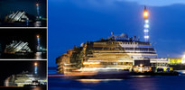 Costa Concordia yeniden ayakta