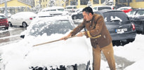 Kış erken geldi