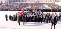 Devletin zirvesi Anıtkabir'de