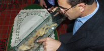 Camide gizemli yaratık bulundu
