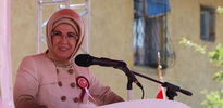 Emine Erdoğan'a büyük terbiyesizlik