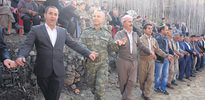 Şemdinli’de çözüm halayı