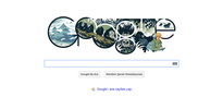 Google'dan Dian Fossey doodle'ı