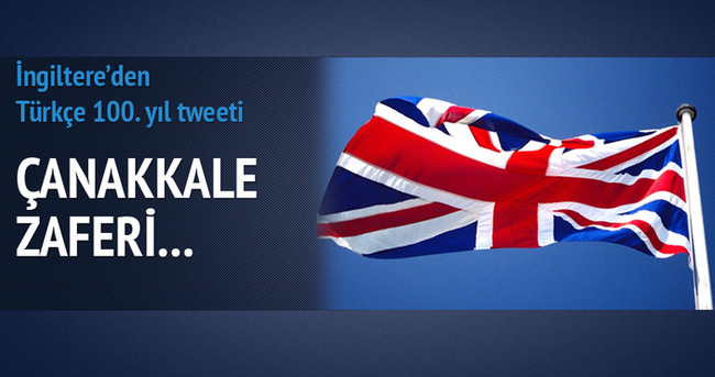İngiliz Büyükelçisi'nin Çanakkale tweeti