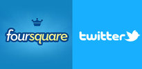 Twitter ve Foursquare anlaştı