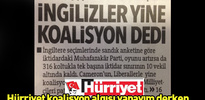 Koalisyon lobisinin taşeronu Hürriyet rezil oldu