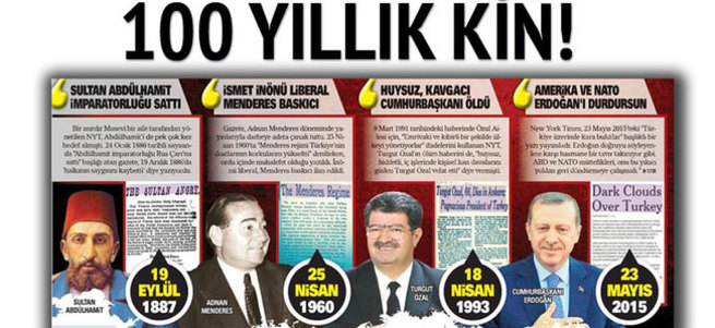 New York Times’ın 100 yıllık kini!