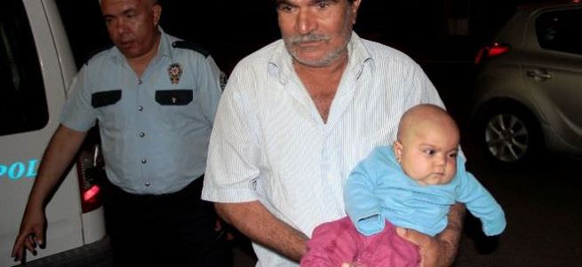 7 aylık bebeği sokağa bırakıp kaçtılar