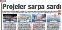 Sözcü'den projelerle ilgili skandal haber