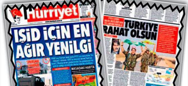 Doğan medyasının PYD aşkı