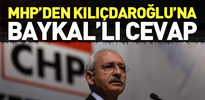 MHP'den CHP'ye Baykal'lı cevap