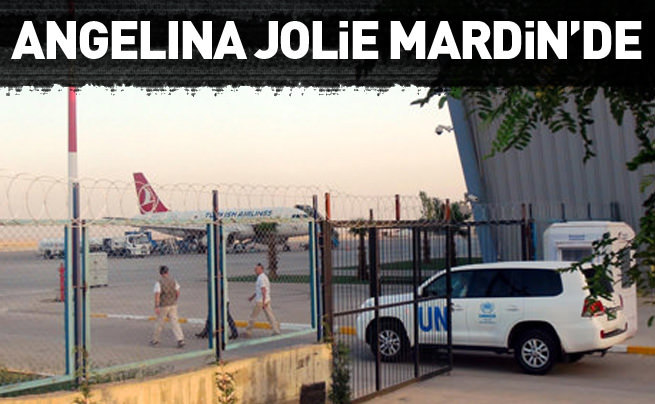Ünlü yıldız Angelina Jolie Mardin'de