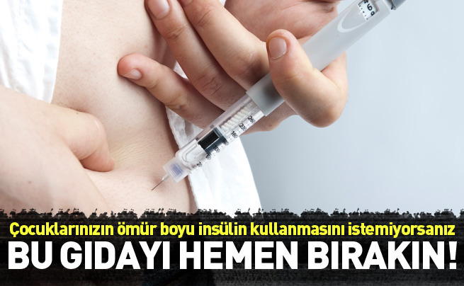 Bu gıda bütün çocukları şeker hastası yapabilir
