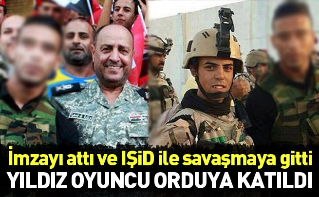 Yıldız futbolcu IŞİD'e karşı savaşacak