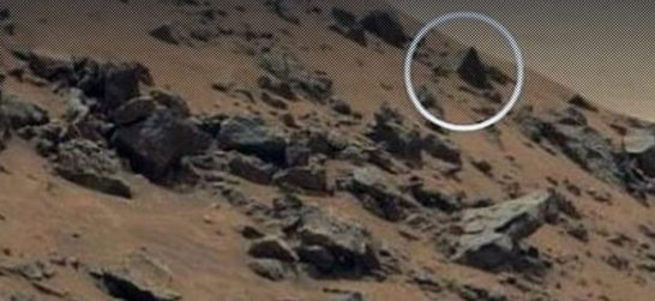 Mars'ta heyecanlandıran görüntü