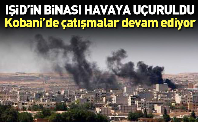 Kobani'de çatışmalar devam ediyor
