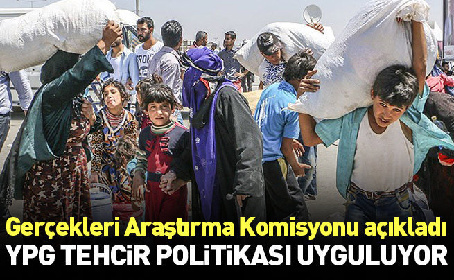 Komisyon açıkladı: 'Tel Abyad'da tehcir politikası uygulanıyor'