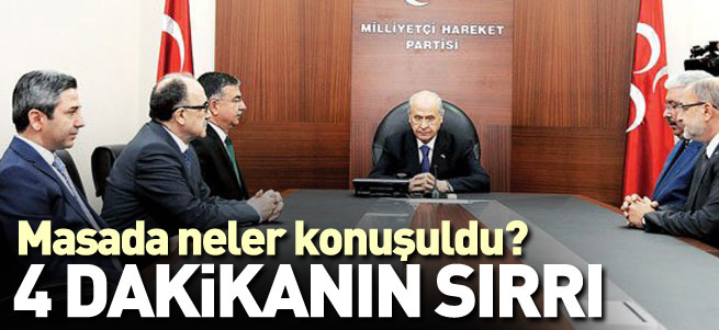 4 dakikanın sırrı