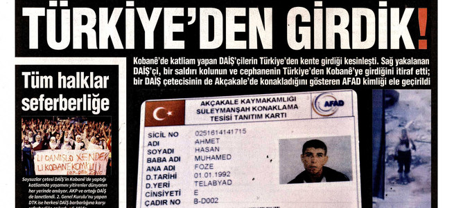 HDP'nin gazetesinden yeni provokasyon