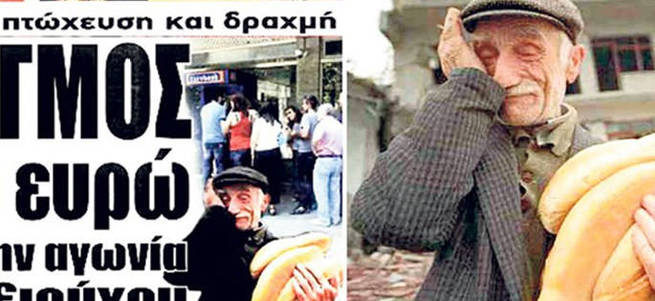 Eşref amcanın fotoğrafını kullandılar