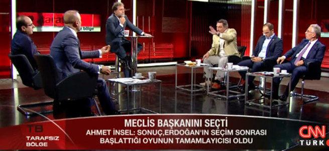 İsmet Yılmaz kavgası Ahmet Hakan'a yayını kestirdi