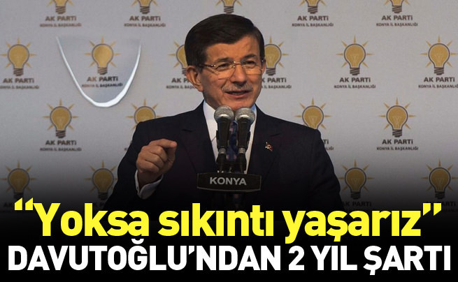 Koalisyona iki yıl şartı