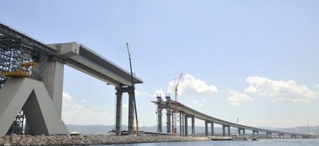Gebze-İzmir Otoyolu projesinde rekor operasyon
