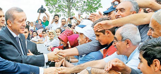 'Cumhur'un başkanı sahaya iniyor
