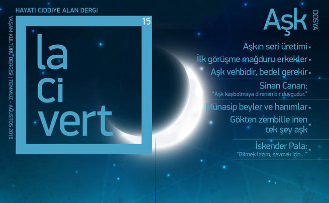 Lacivert ‘Aşk’ özel sayısıyla çıktı!