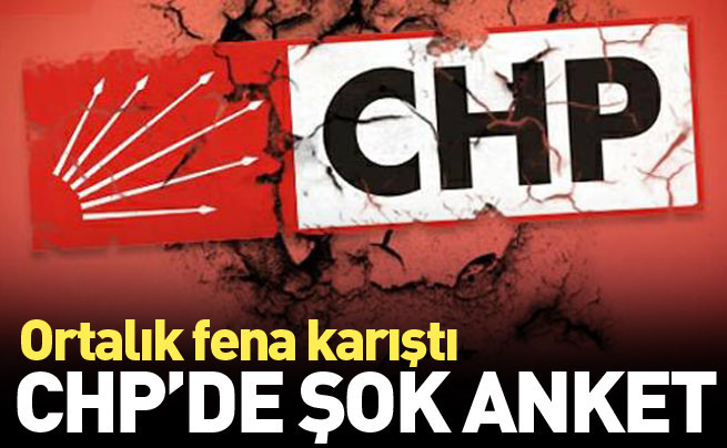 CHP'de anket yapıldı ortalık karıştı