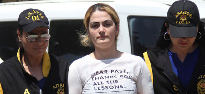 Kocasını öldüren Çilem'in tişörtündeki ilginç mesaj