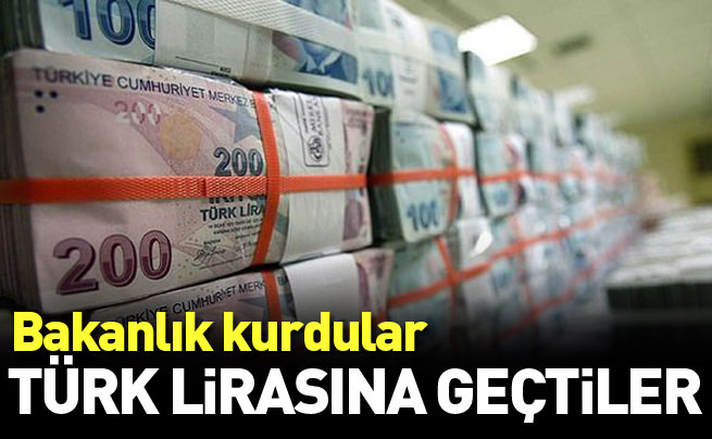 Suriye'de muhalif gruplar içişleri bakanlığı kurup, TL kullanmaya başladı