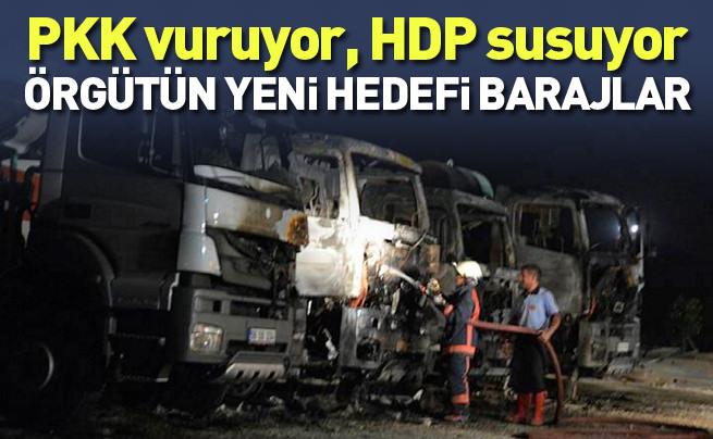 PKK'nın yeni hedefi baraj inşaatları