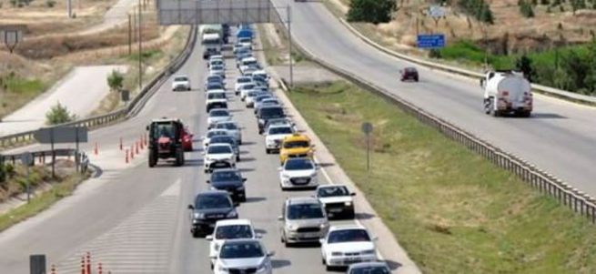 Bayram trafiği bu ili vurdu