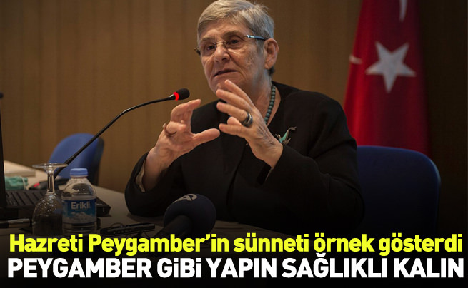 Canan Karatay: Hz Peygamber gibi iki öğün beslenin