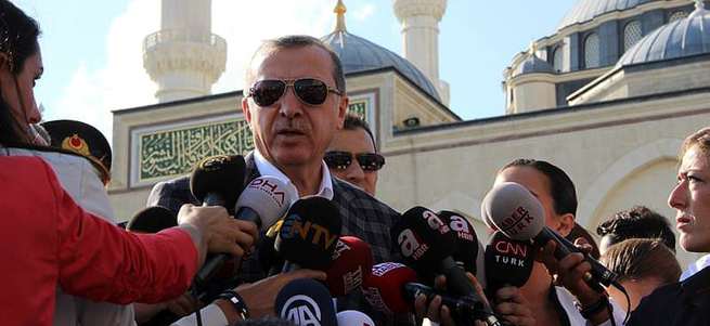 Erdoğan'dan bayram namazı çıkışı flaş açıklamalar