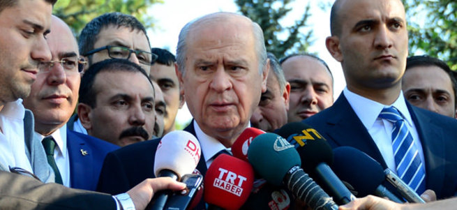 Bahçeli'den bayram namazı sonrası flaş açıklamalar!