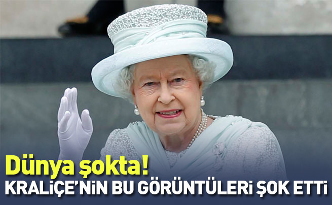 İngiltere Kraliçesi'nden skandal Nazi selamı