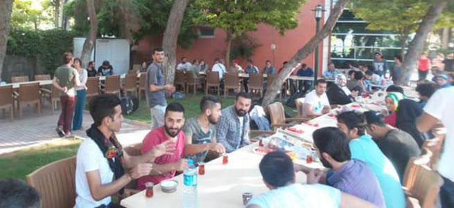 Suruç'taki patlamadan hemen önce çekilen fotoğraf