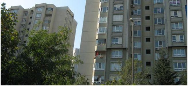 Yeşil alana rezidans kondu
