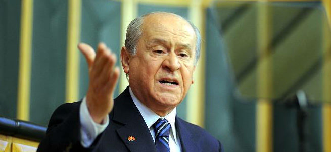 Devlet Bahçeli: Kobani’de çocuk mu kaldı oyuncak götürüyorlar
