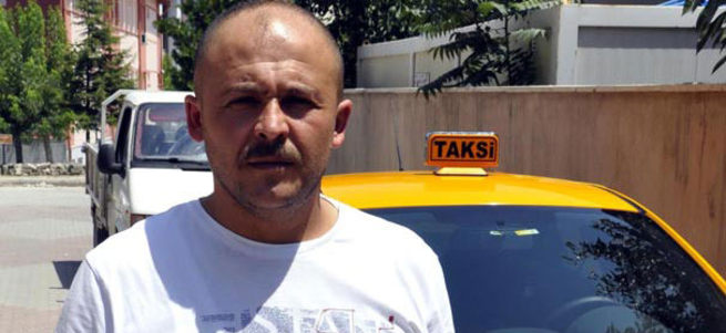 Taksi şoförü dolandırıcı gelini yakaladı
