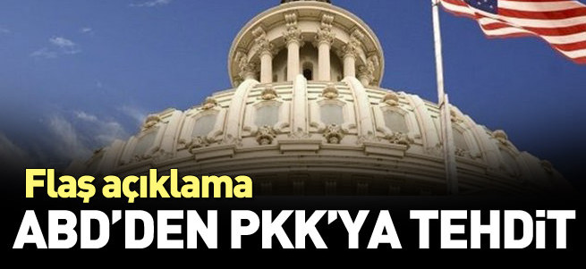 ABD'den PKK'ya: Terörü sonlandırın
