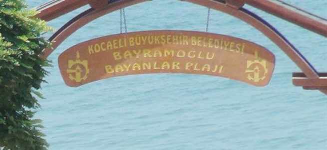 DHA kadınlar plajını gizlice görüntüledi
