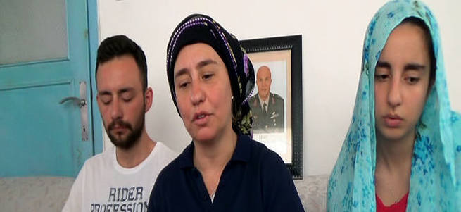 Şehit Binbaşı, eşine kendini siper etti