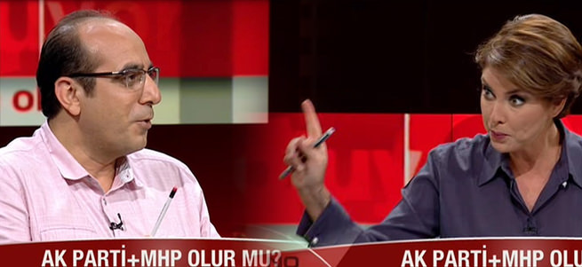 Rıza Saka ile Şirin Payzın arasında MHP tartışması